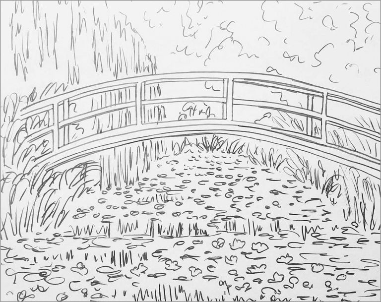 Bridge Coloring Pages ColoringBay