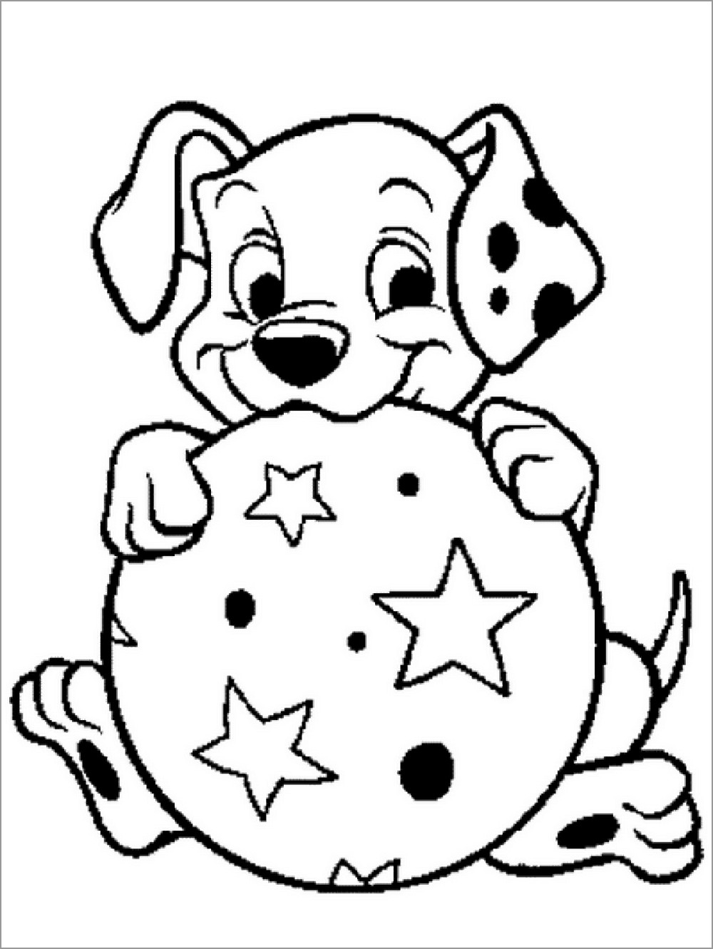 101 Dalmatians Coloring Pages to Print