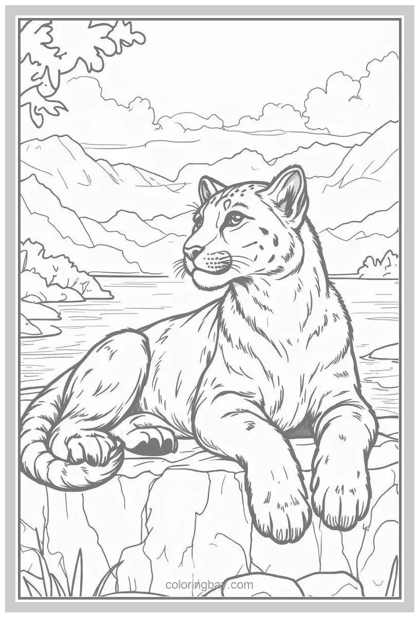Printable Wildcat Coloring Pages Printable Wildcat Coloring Pages