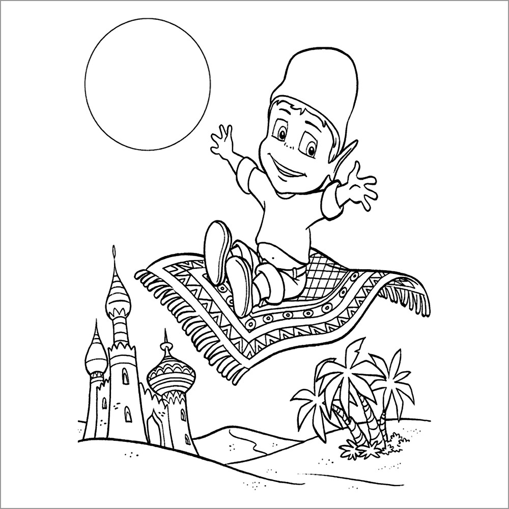 Adiboo Coloring Pages for Kids