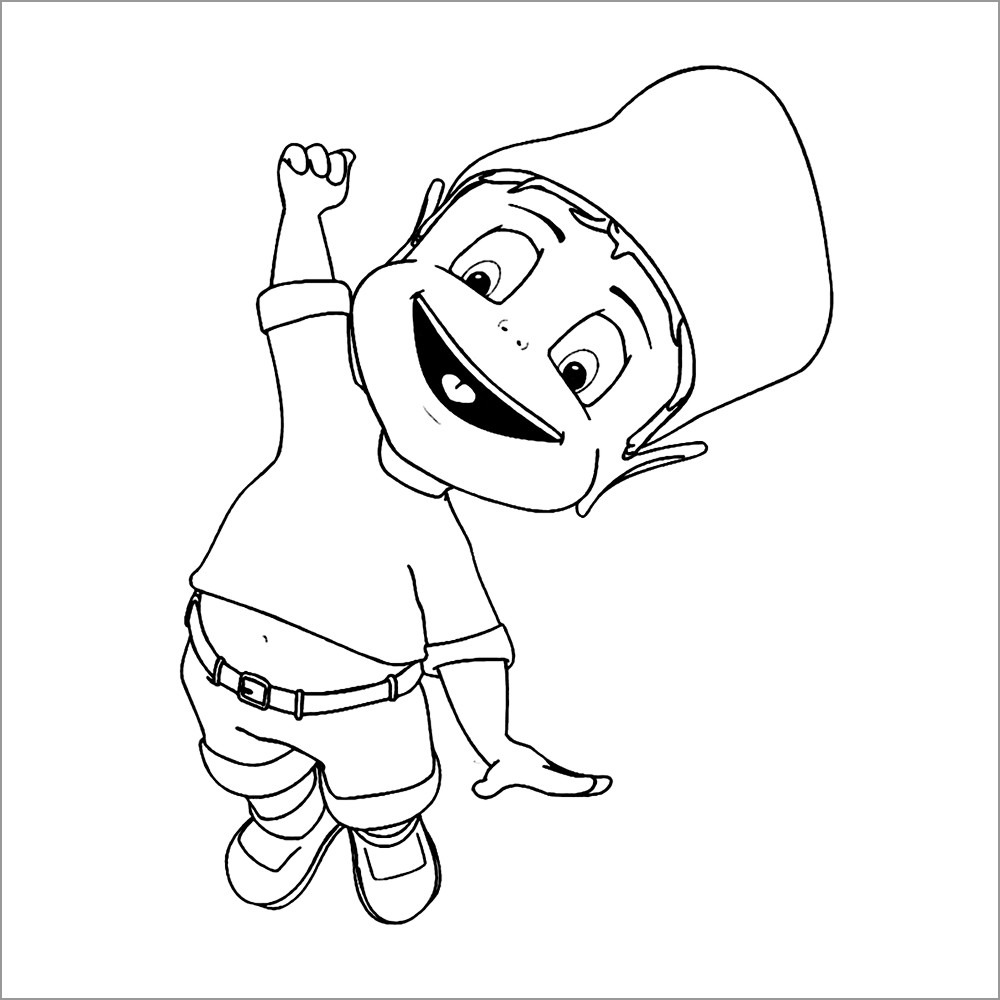 Adiboo Coloring Pages to Print