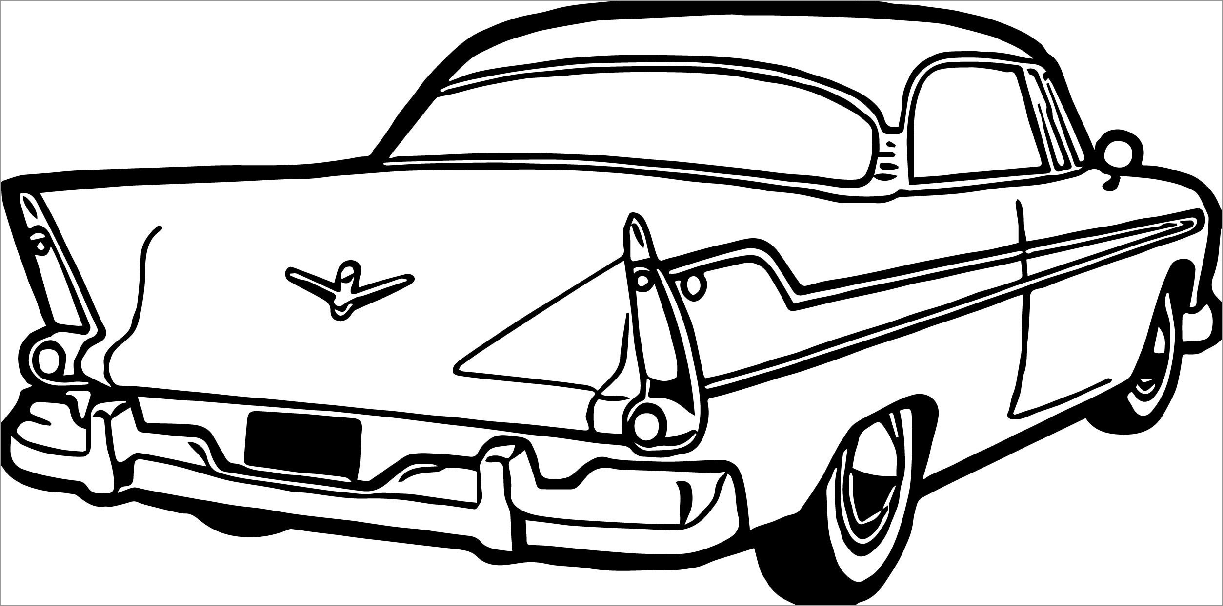 Download Antique Cars Coloring Pages - ColoringBay