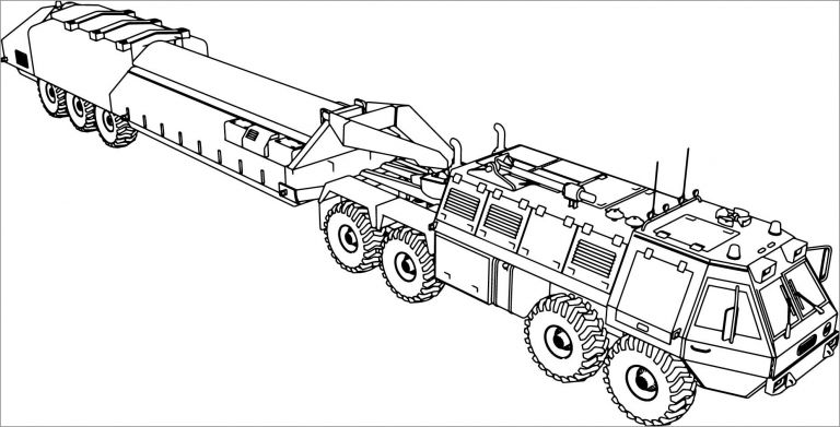 Army Jeep Coloring Pages - ColoringBay