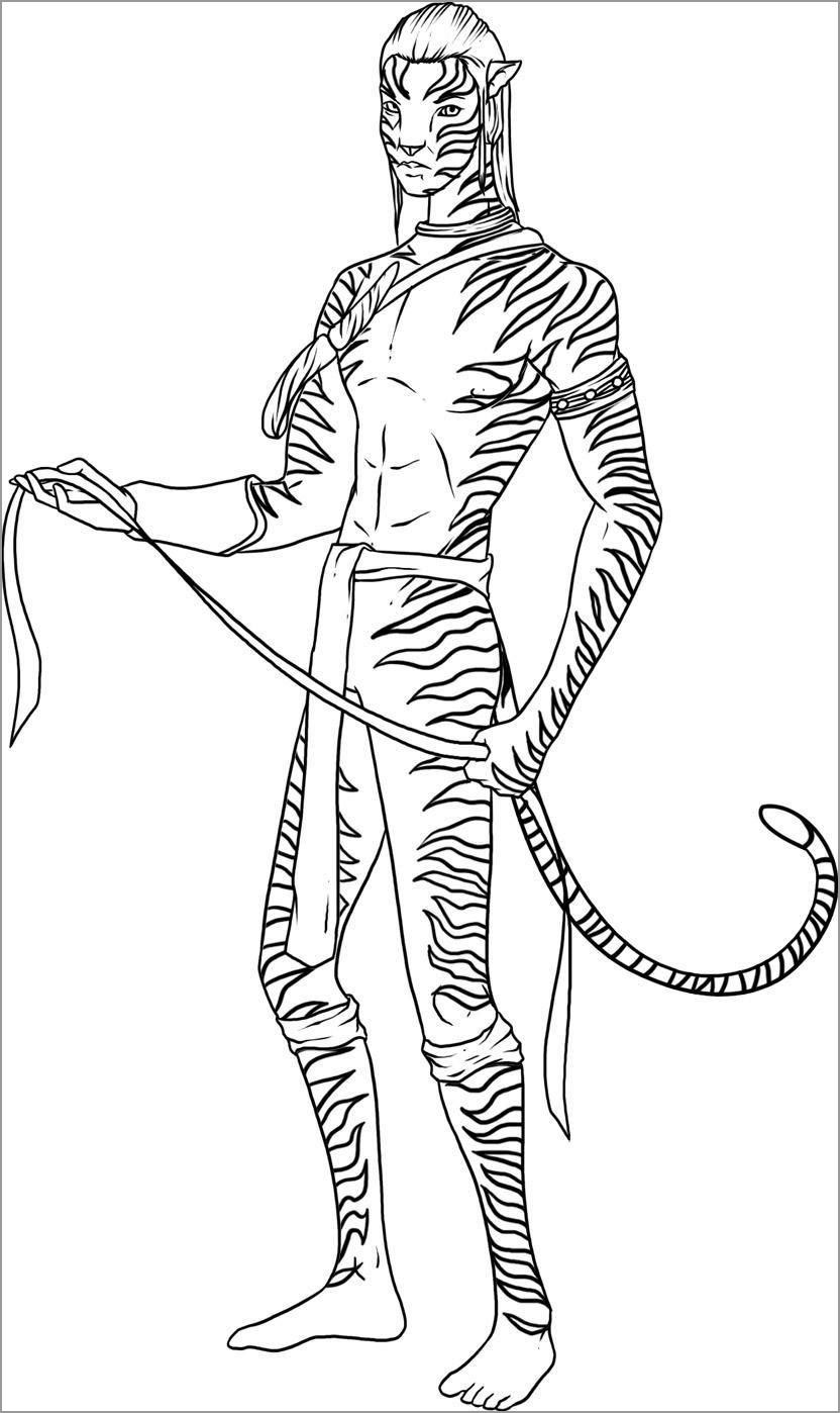 Avatar Coloring Pages for Kids   ColoringBay
