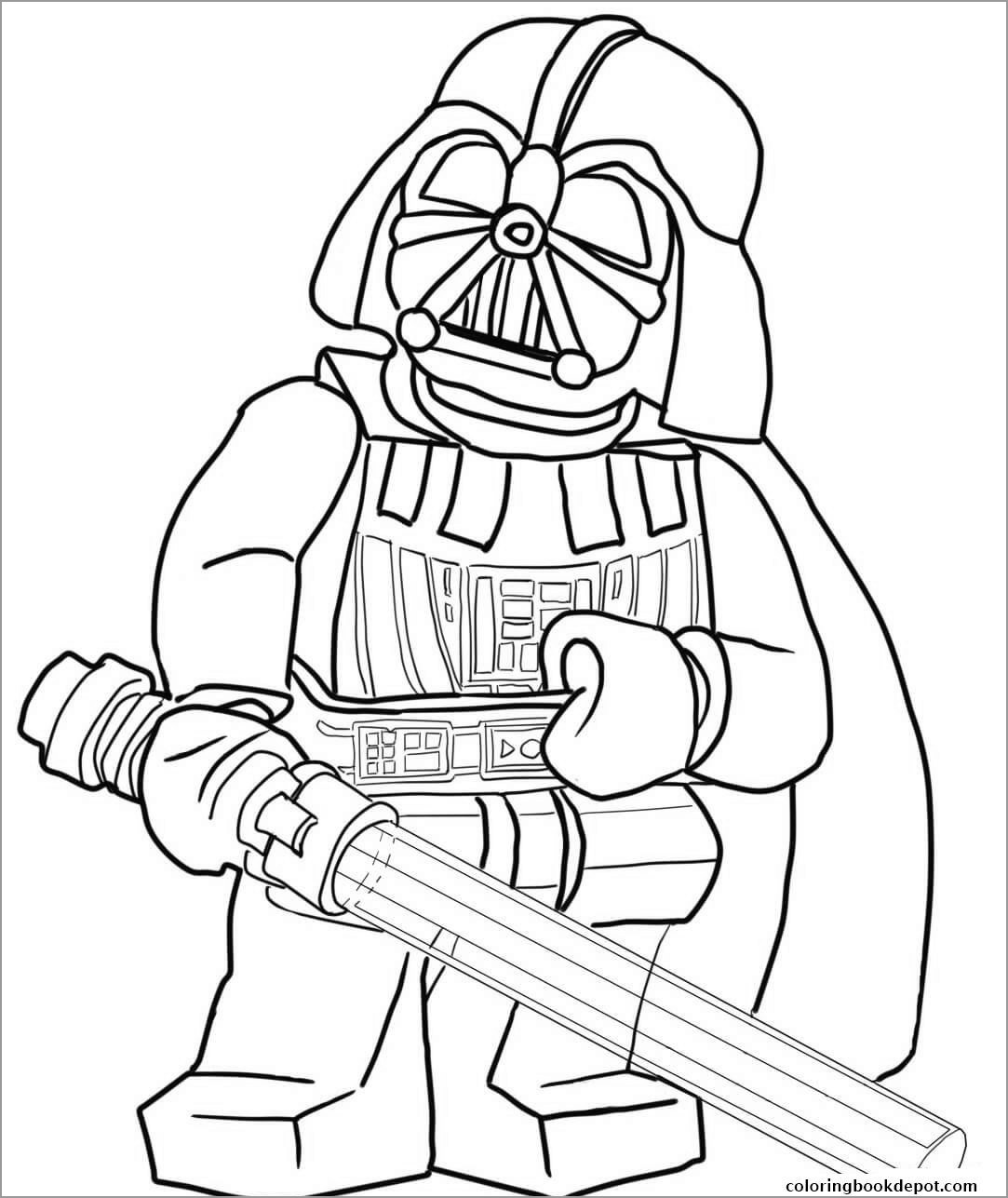 Baby Darth Vader Coloring Pages