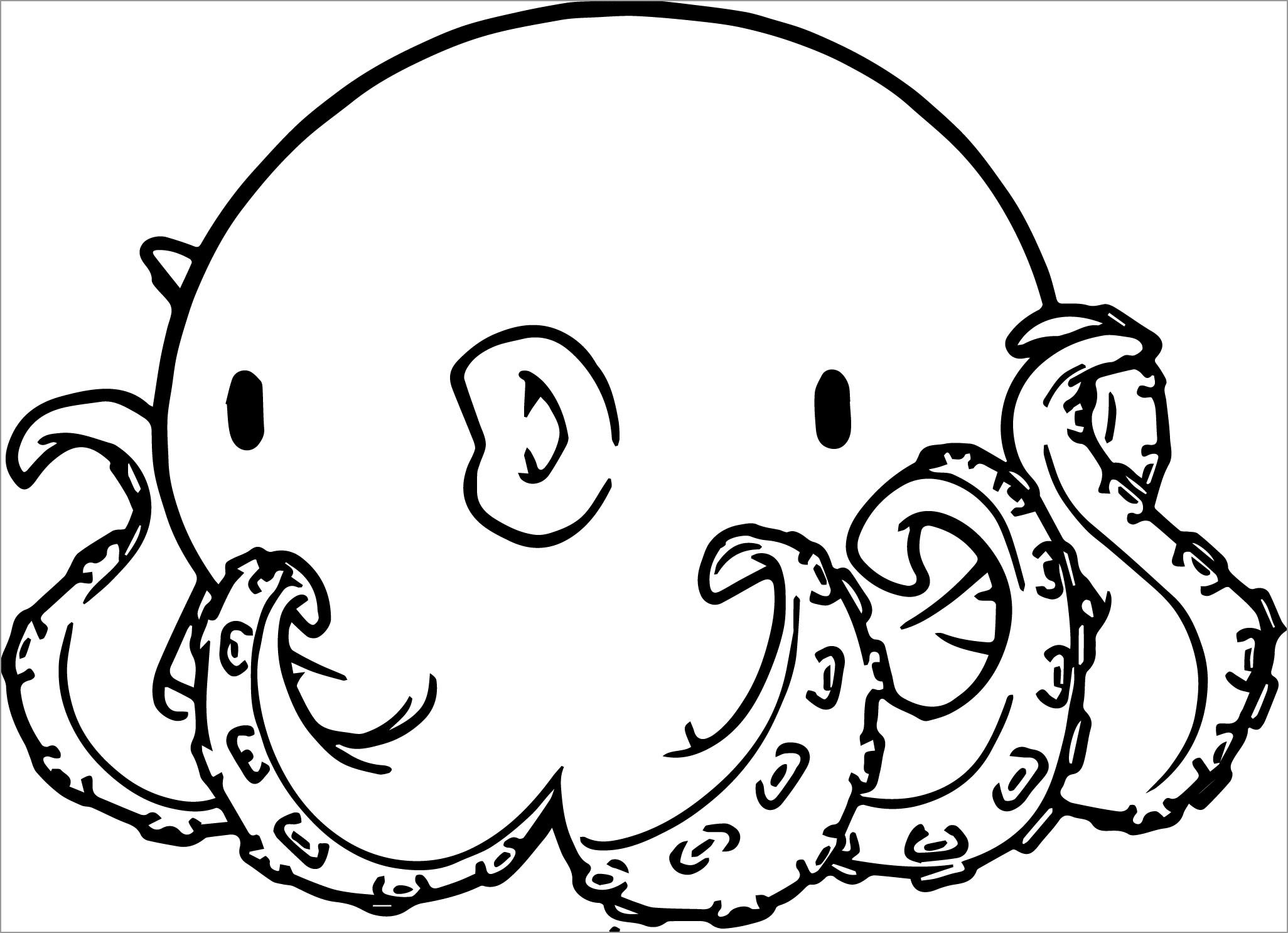 Octopus Coloring Pages - ColoringBay