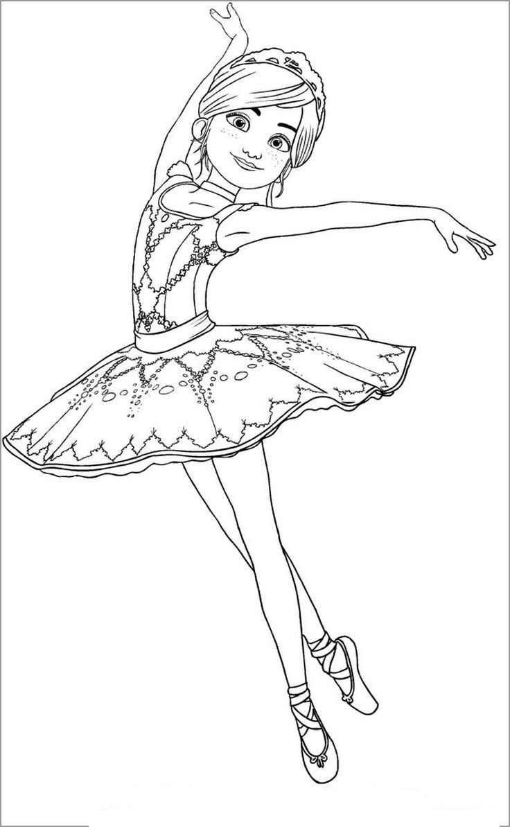 Ballet Barbie Coloring Pages for Adults   ColoringBay