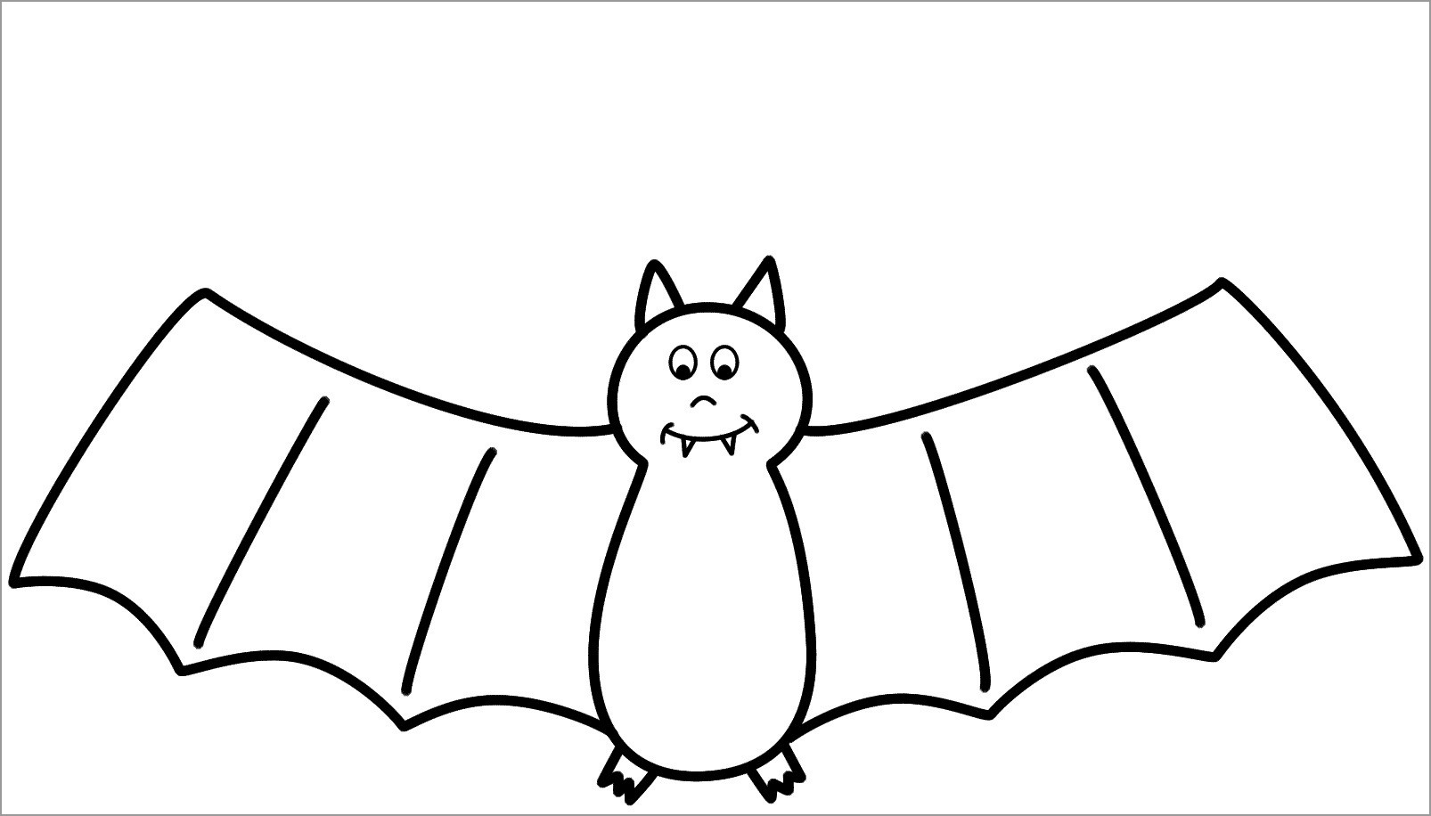 Bat Coloring Pages Free Printable   ColoringBay