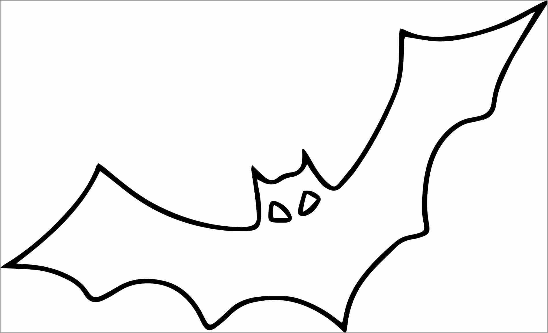 Bat Symbol Coloring Page