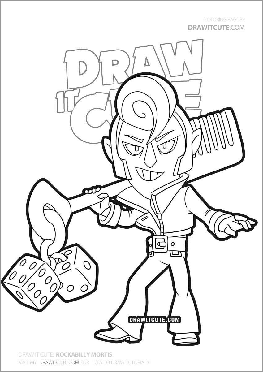 Brawl Stars Coloring Pages Robo Mike Coloringbay - brawl stars coloring pages robo cro