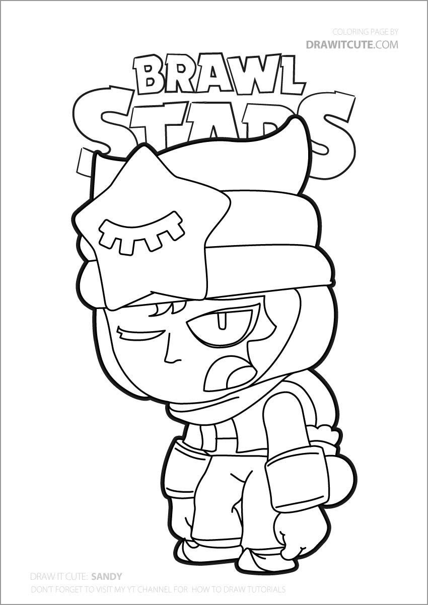 Brawl Stars Coloring Pages Coloringbay - coloriage brawl stars shelie