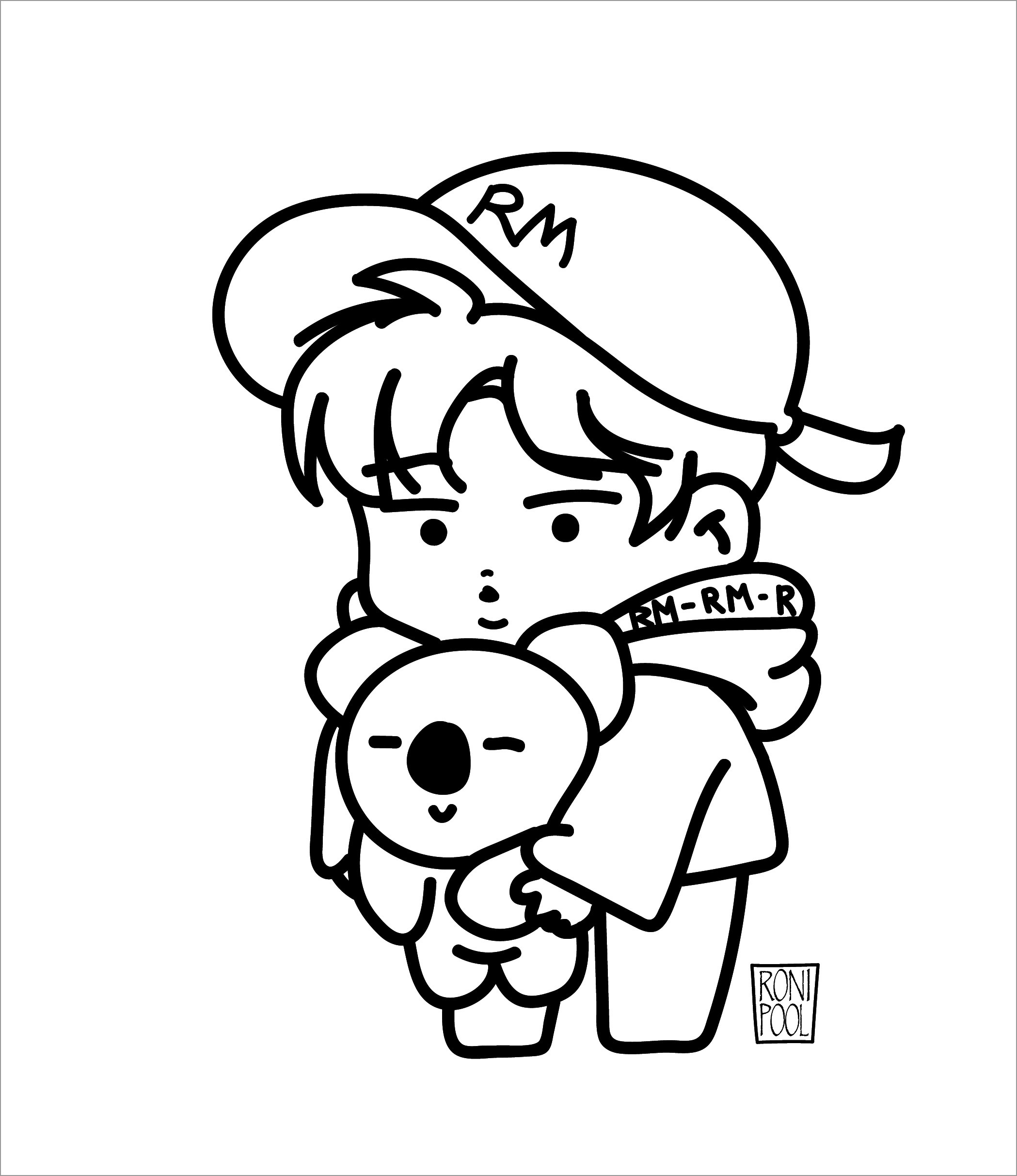 5000 Kpop Bt21 Coloring Pages  HD