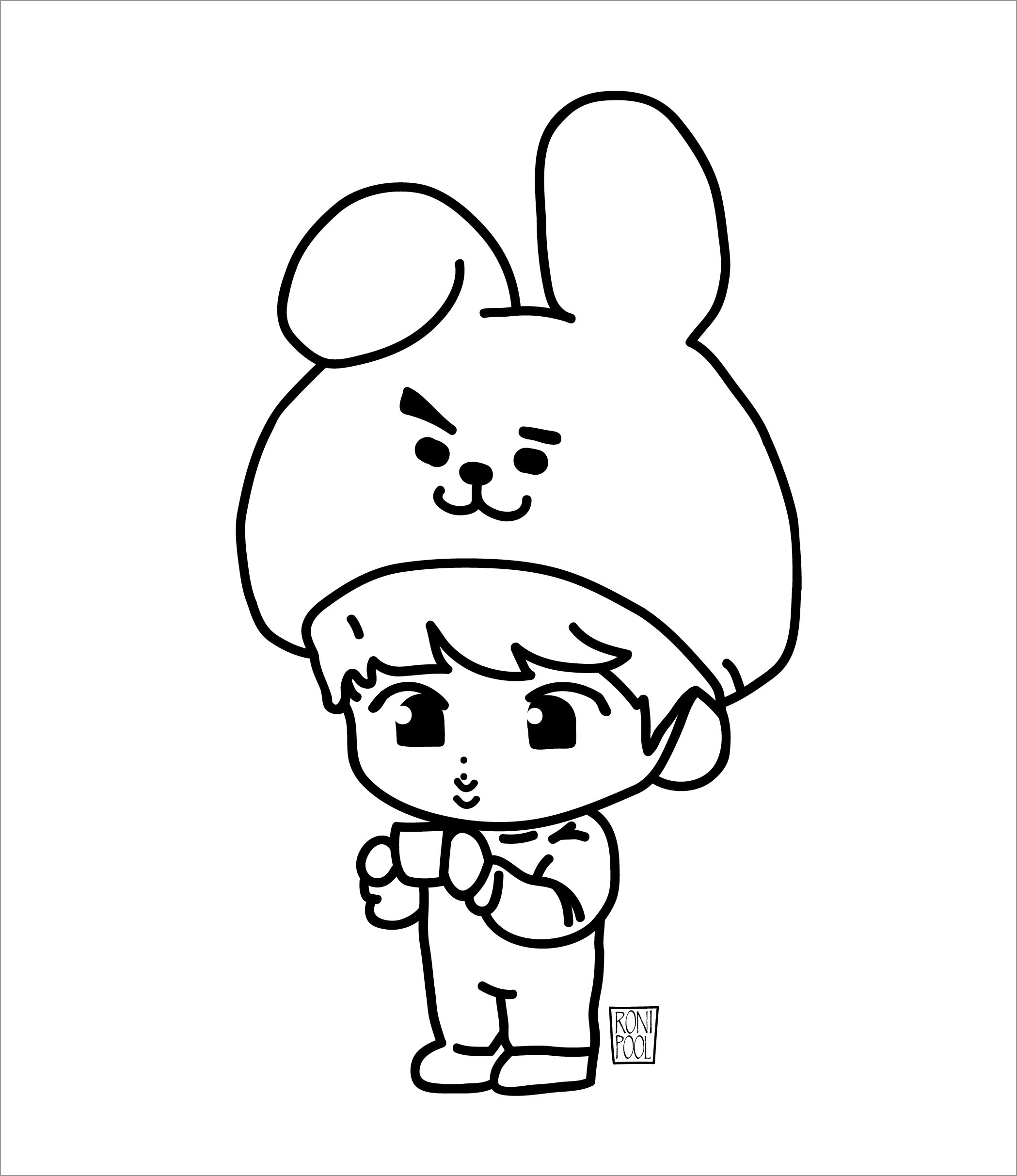 BTS Coloring Pages - ColoringBay