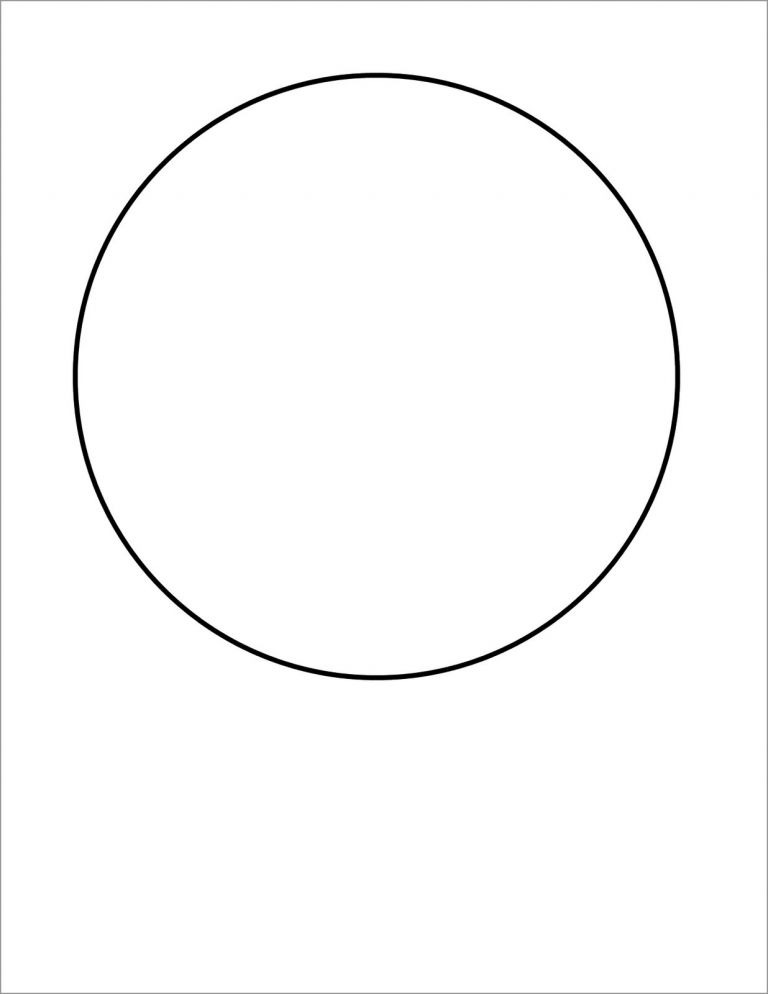 Circle Coloring Pages ColoringBay