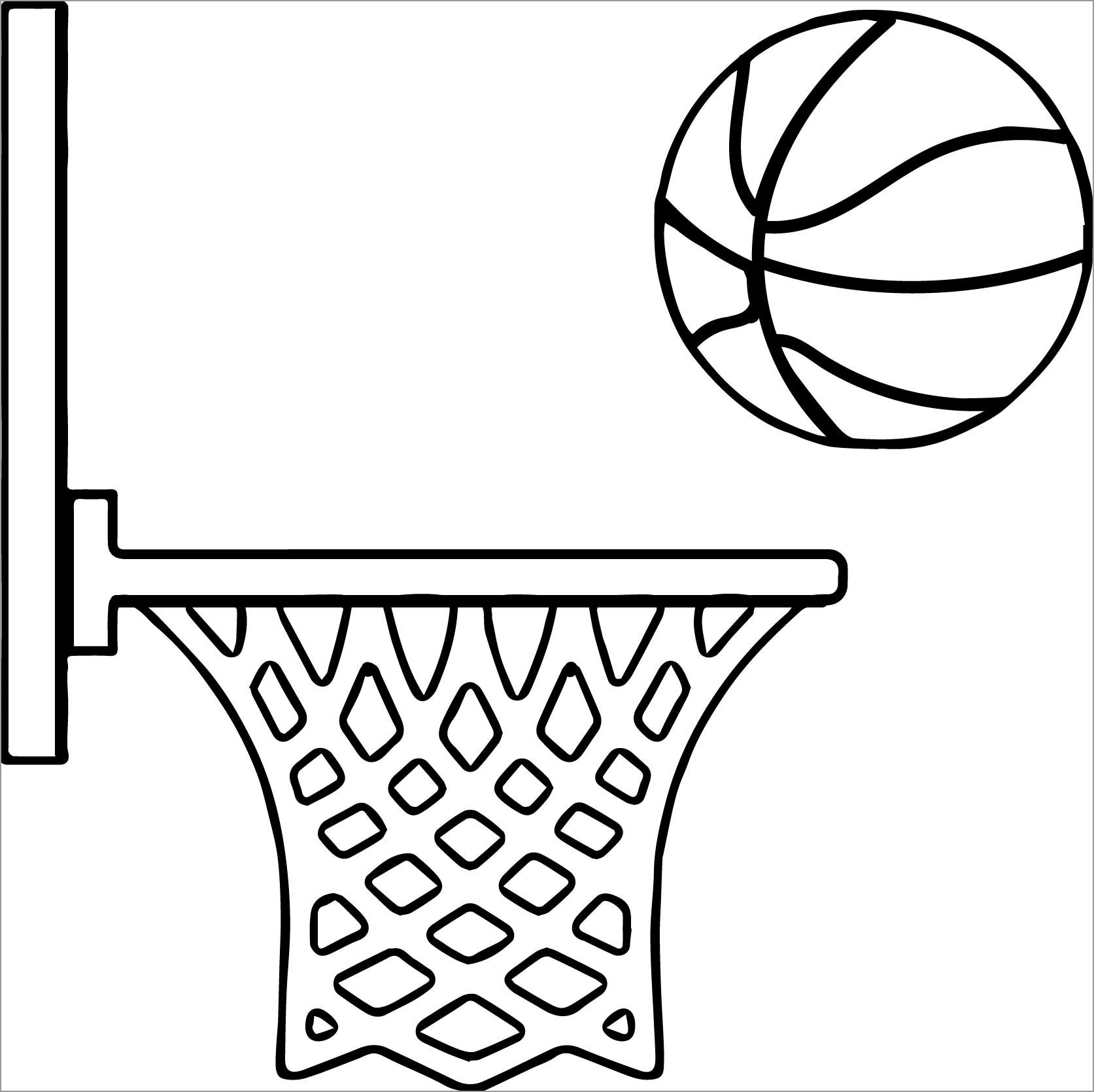 Basketball Coloring Pages - ColoringBay