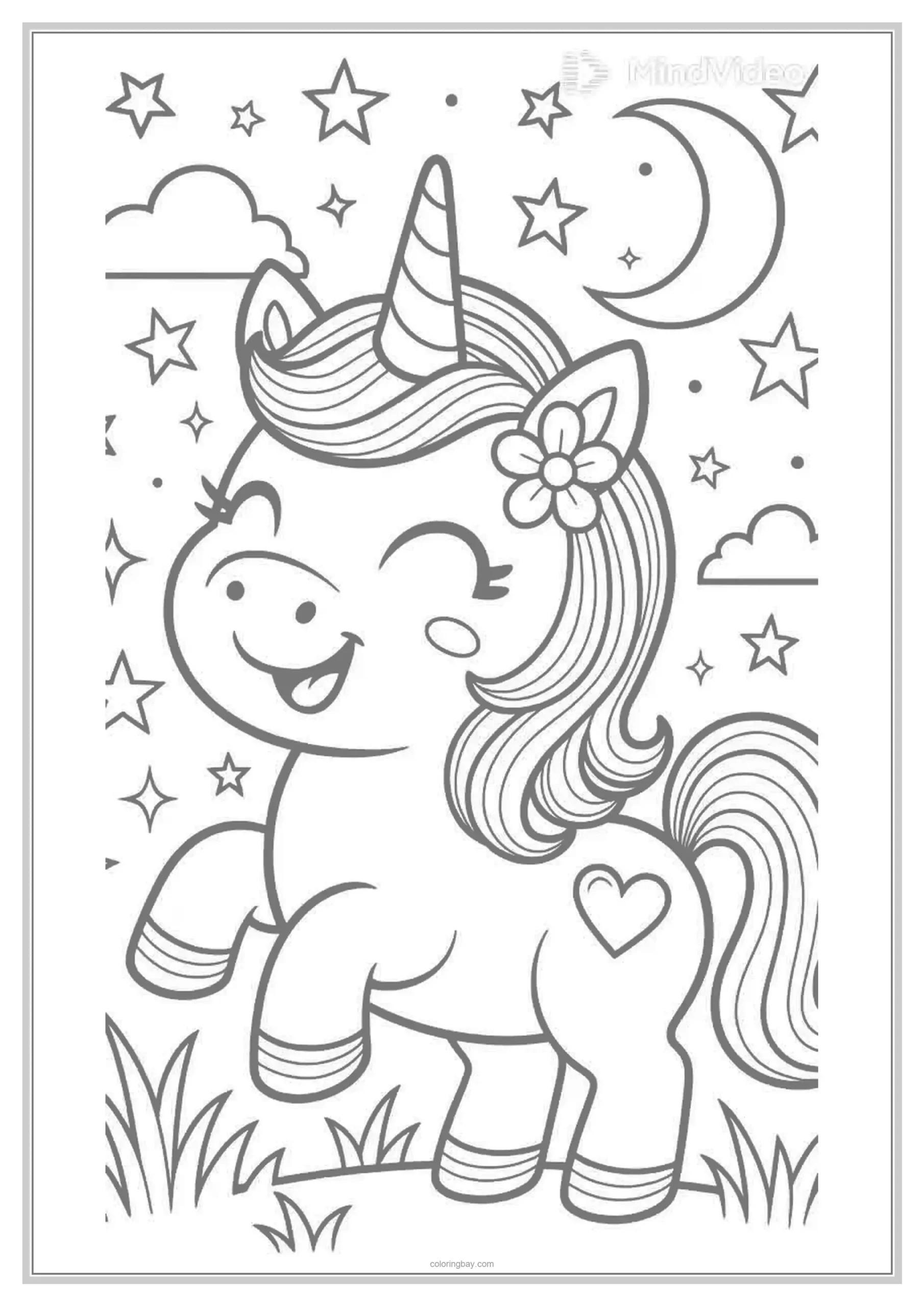 cozy unicorn coloring pages cozy unicorn coloring pages