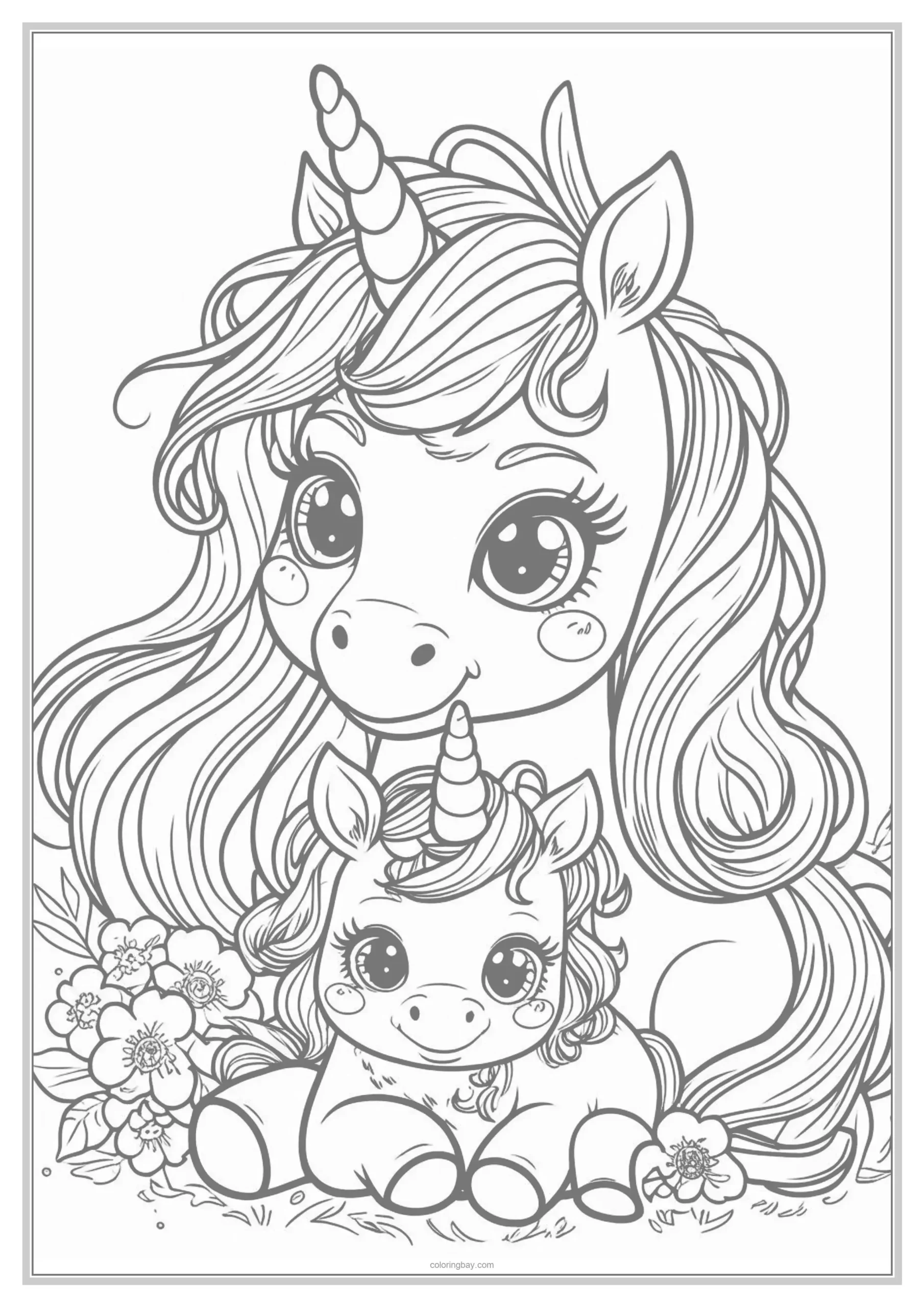 cute unicorn coloring pages cute unicorn coloring pages