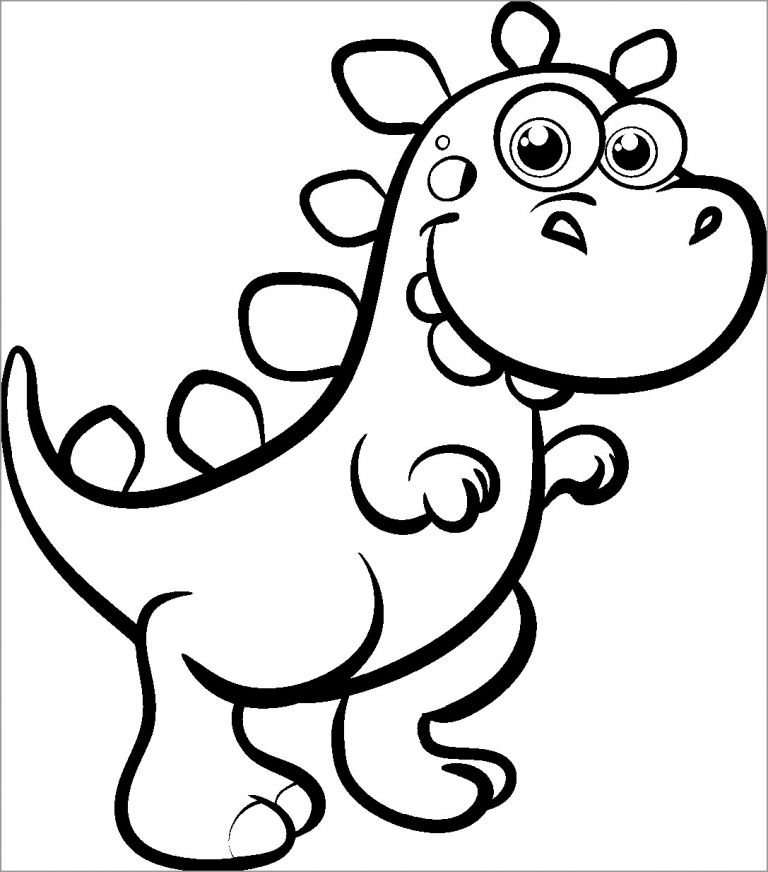 Giganotosaurus Dinosaurs Coloring Pages - ColoringBay