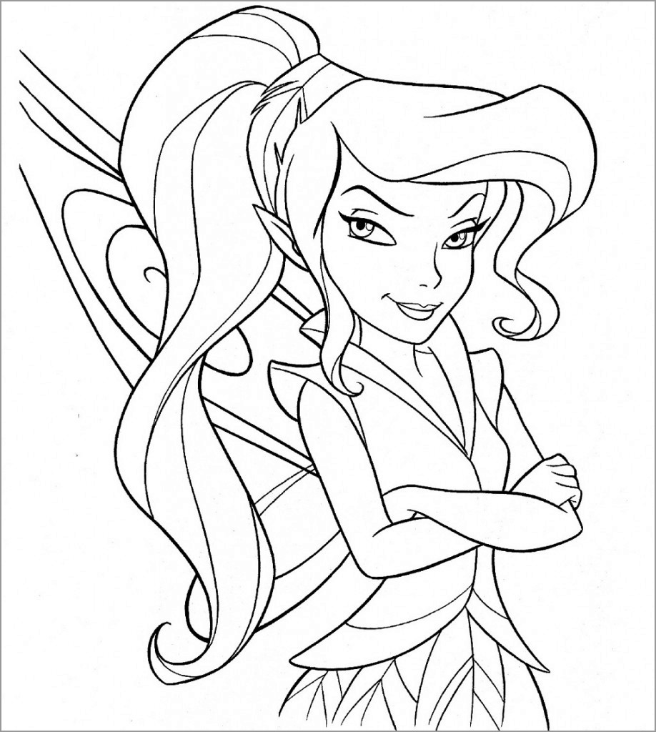 Fairy Coloring Pages to Print