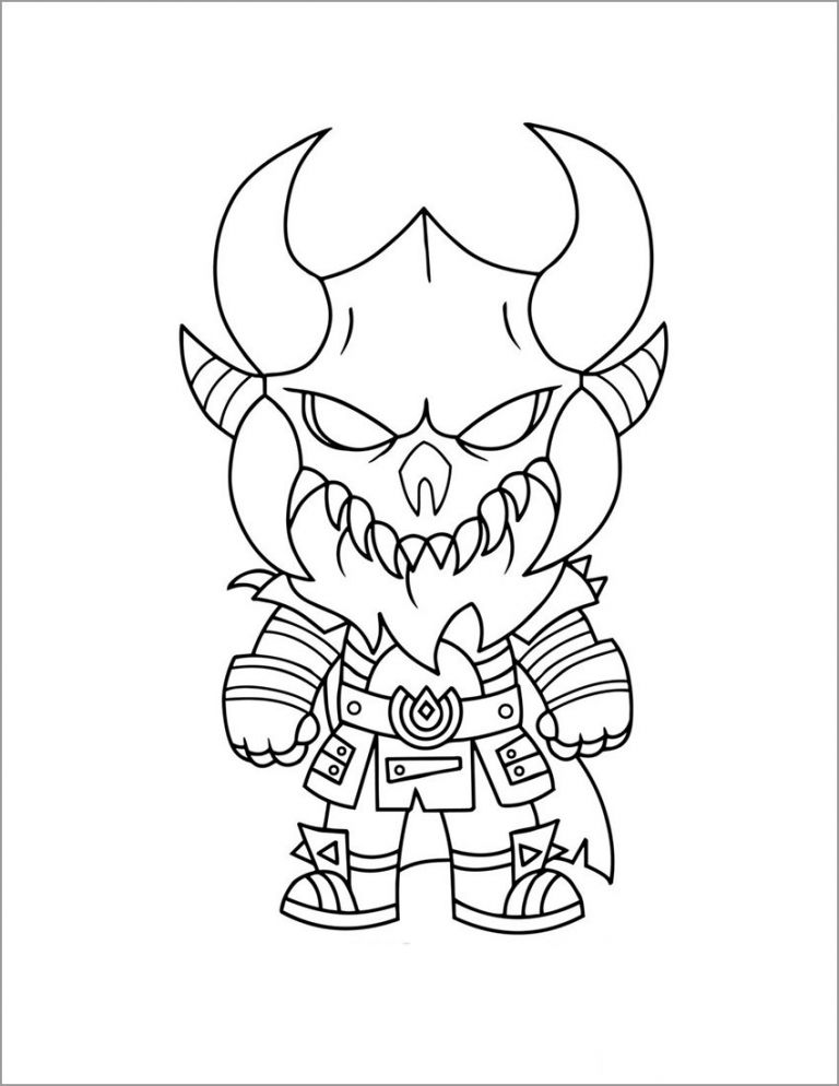 Chibi Spiderman Coloring Page for Kids - ColoringBay