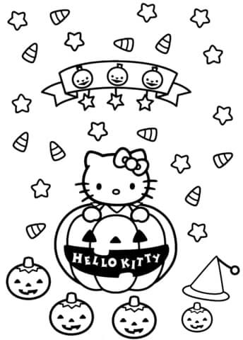 free halloween coloring page
