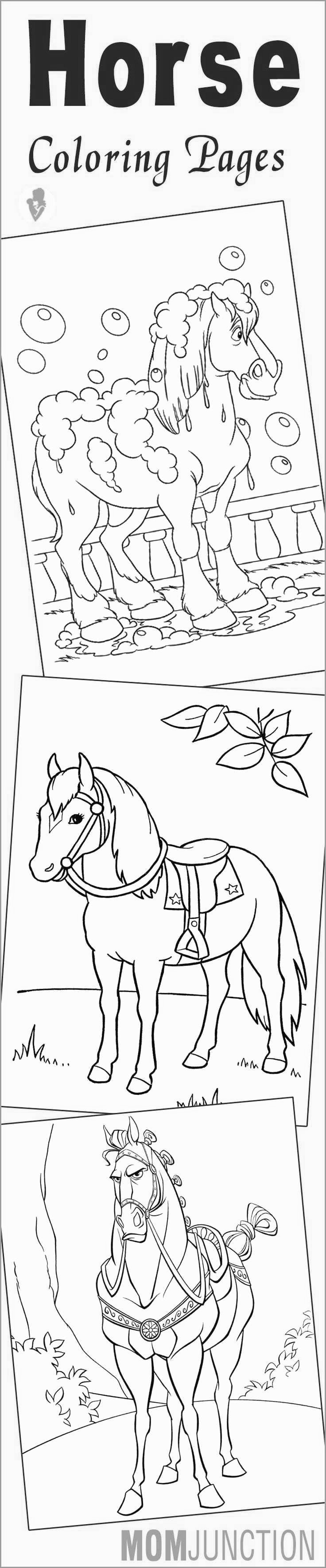 Free Printable Horse Coloring Pages Pretty Free Coloring Pages for