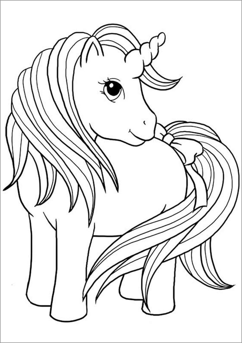 Free Unicorn Coloring Pages for Kids   ColoringBay