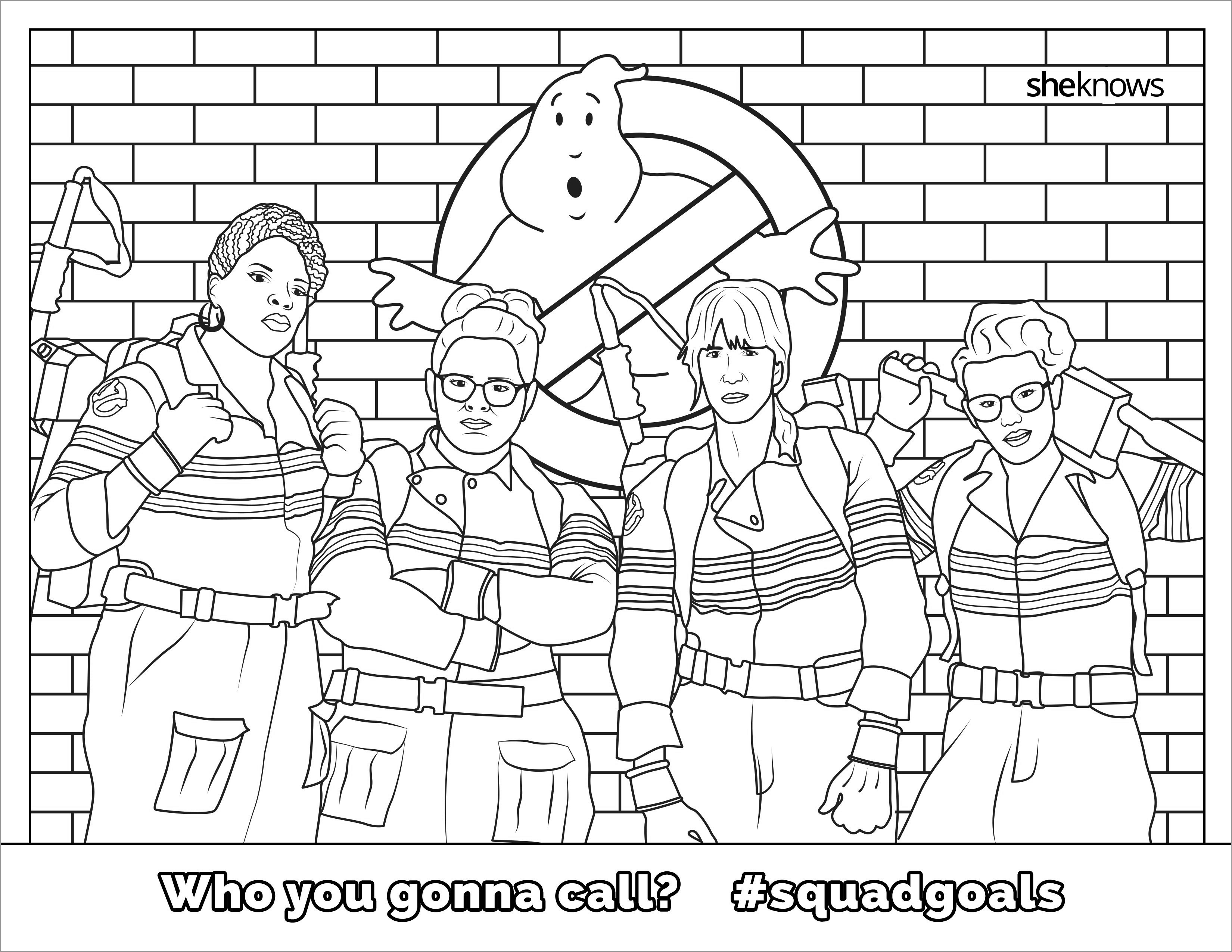 Download Ghostbusters Coloring Pages - ColoringBay
