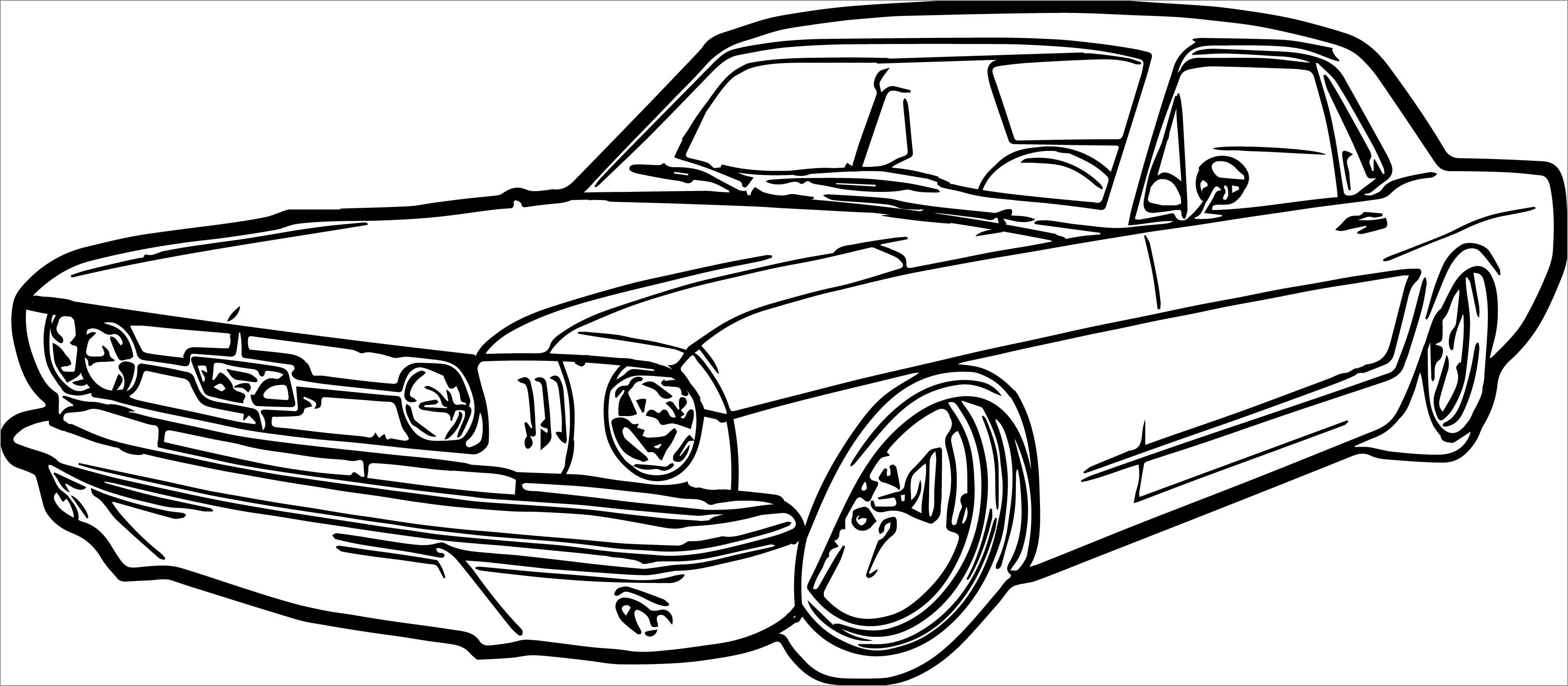 Antique Cars Coloring Pages - ColoringBay