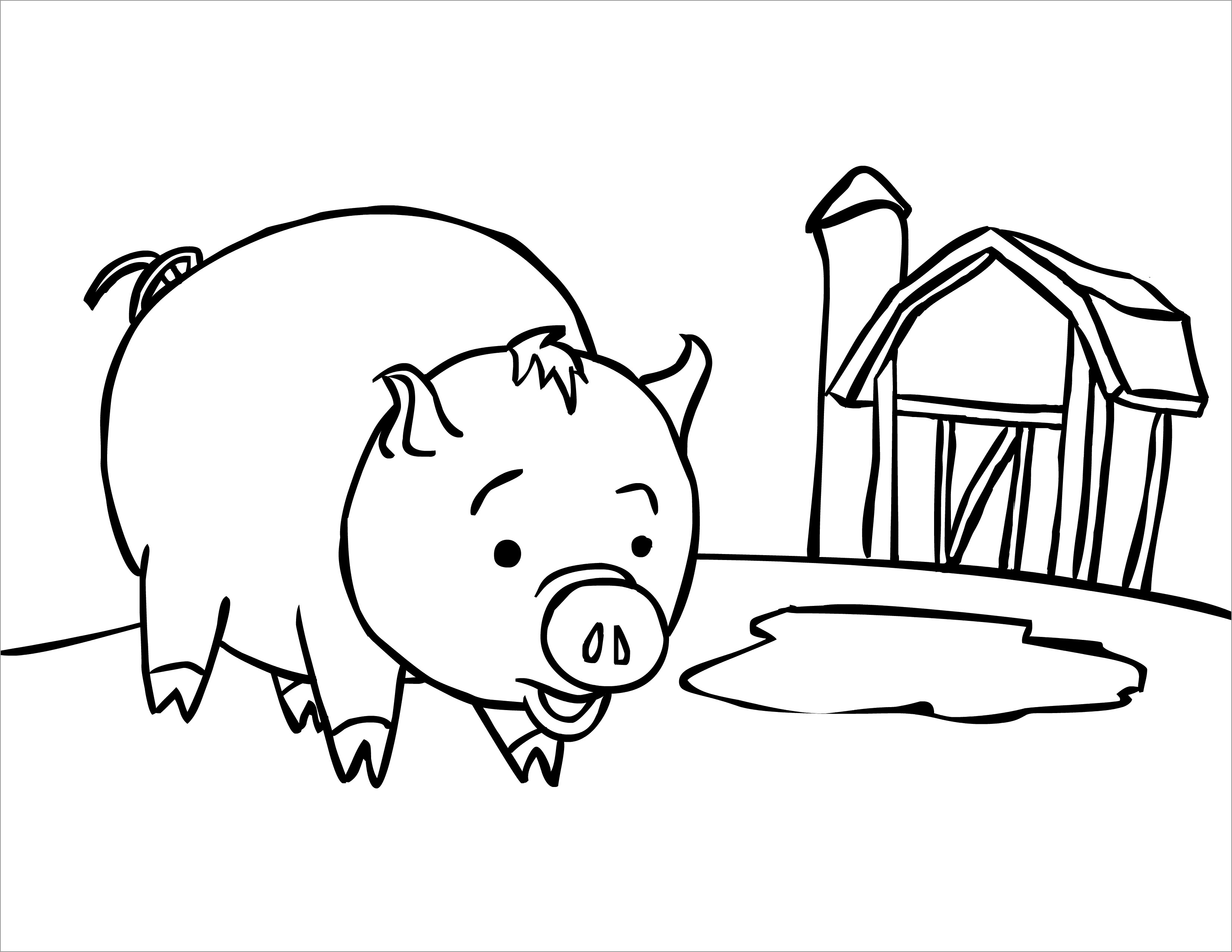Pork Coloring Pages