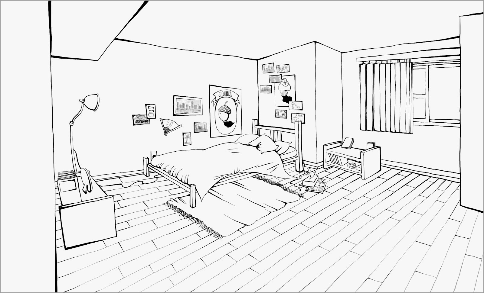Kids Bedroom Coloring Pages / The bedrooms of these uber stylish