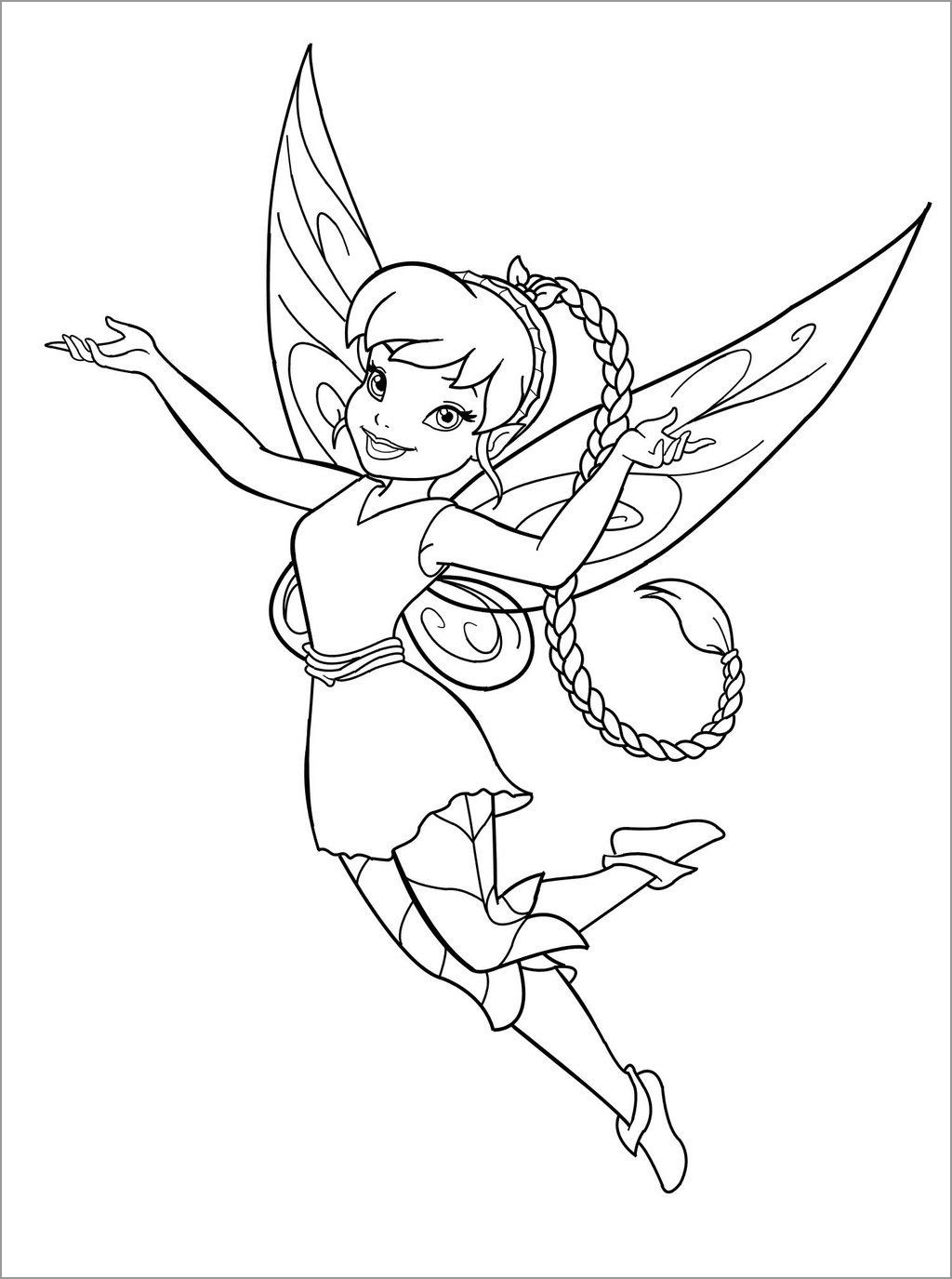 Printable Fairy Coloring Pages to Print