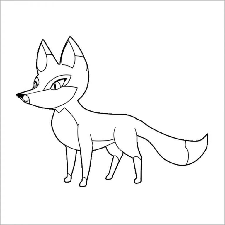 Anime Animals Coloring Pages - ColoringBay