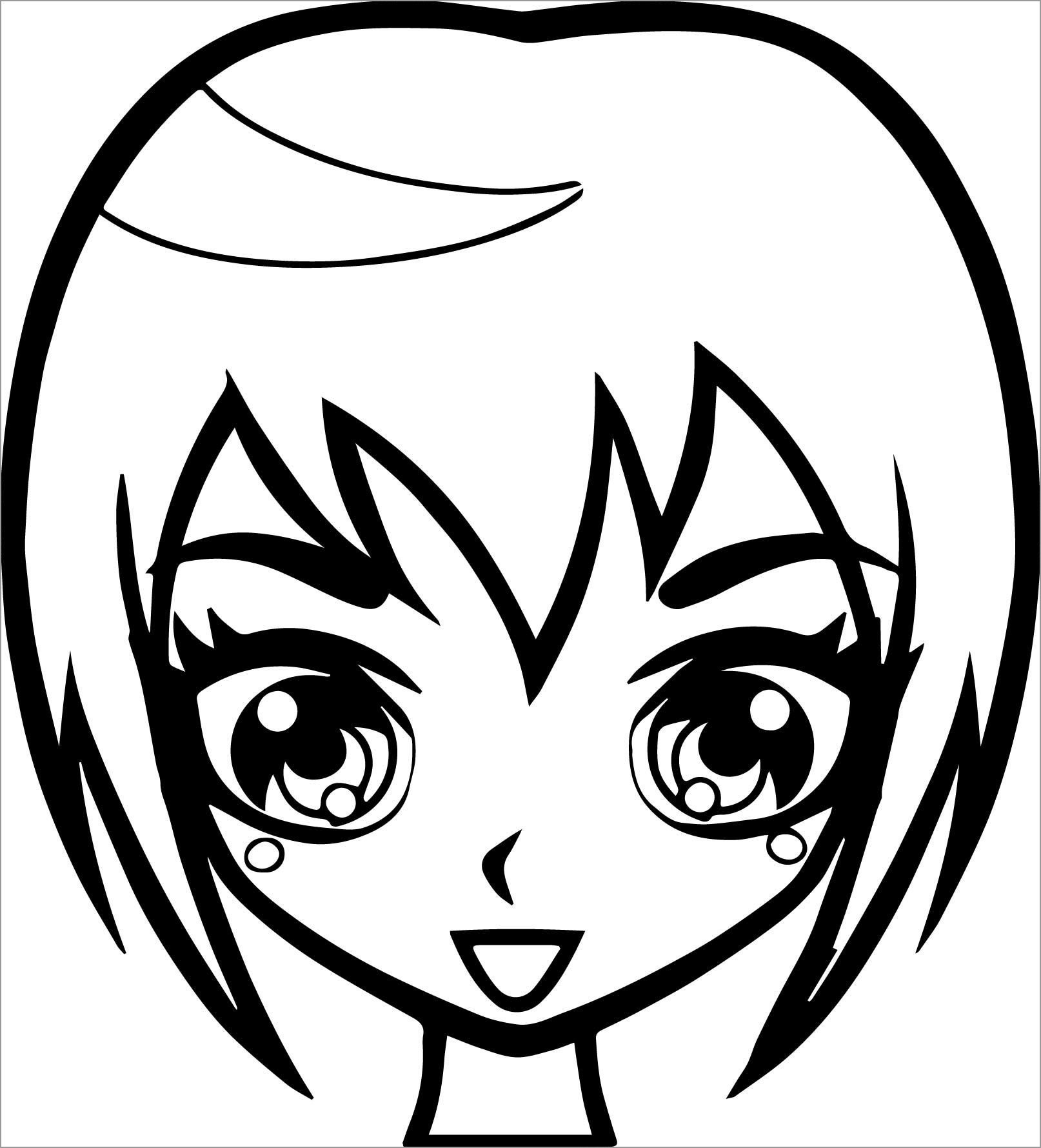 Hair Coloring Pages - ColoringBay
