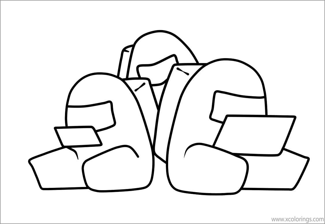 Download Among Us Coloring Page - ColoringBay