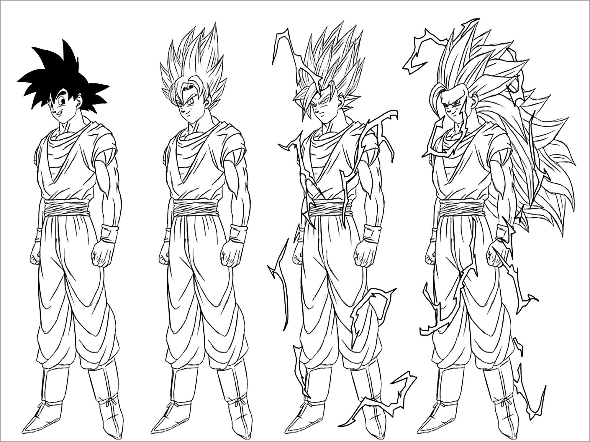 Download Dragon Ball Z Coloring Pages Coloringbay