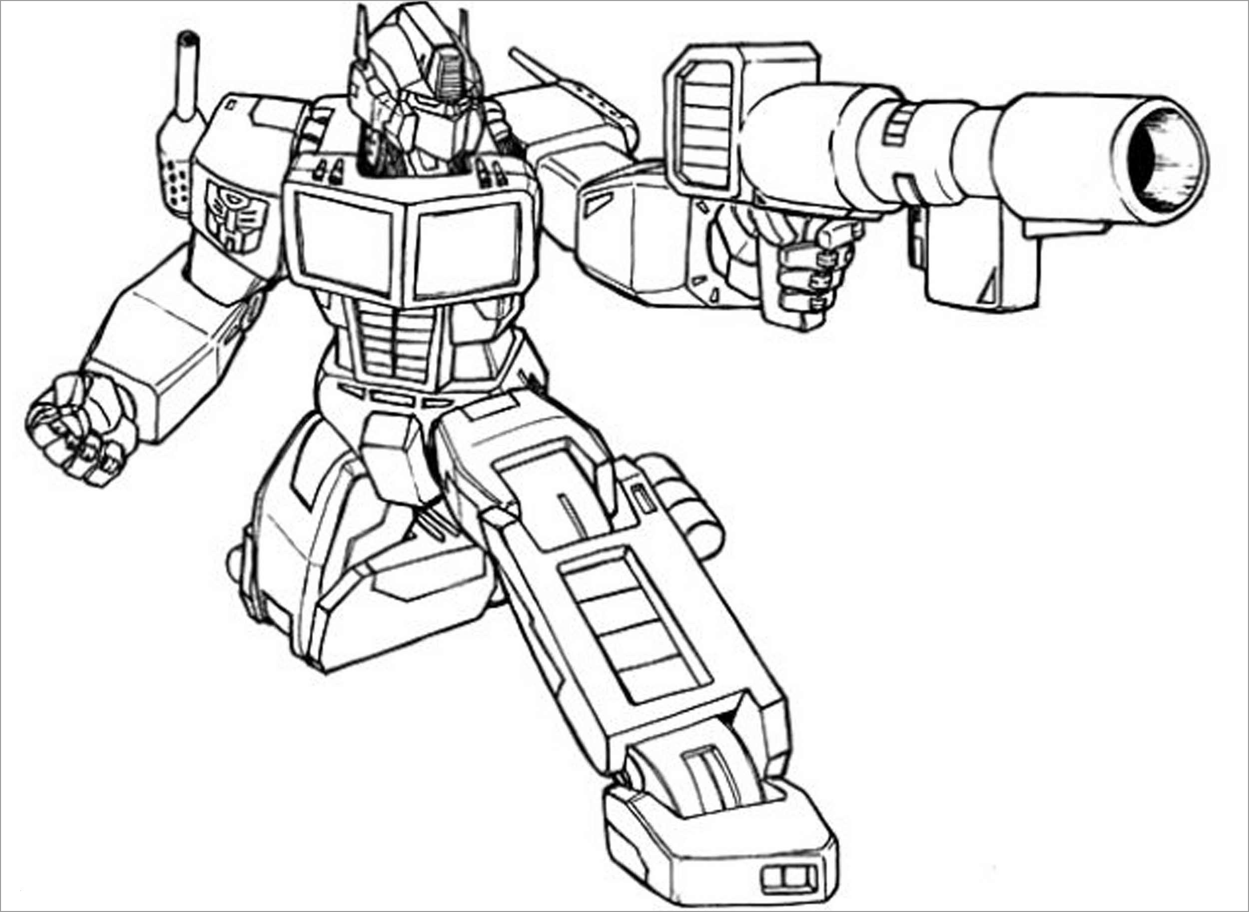 Transformer Coloring Pages ColoringBay