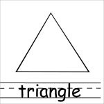 Triangle Shape Coloring Page - ColoringBay