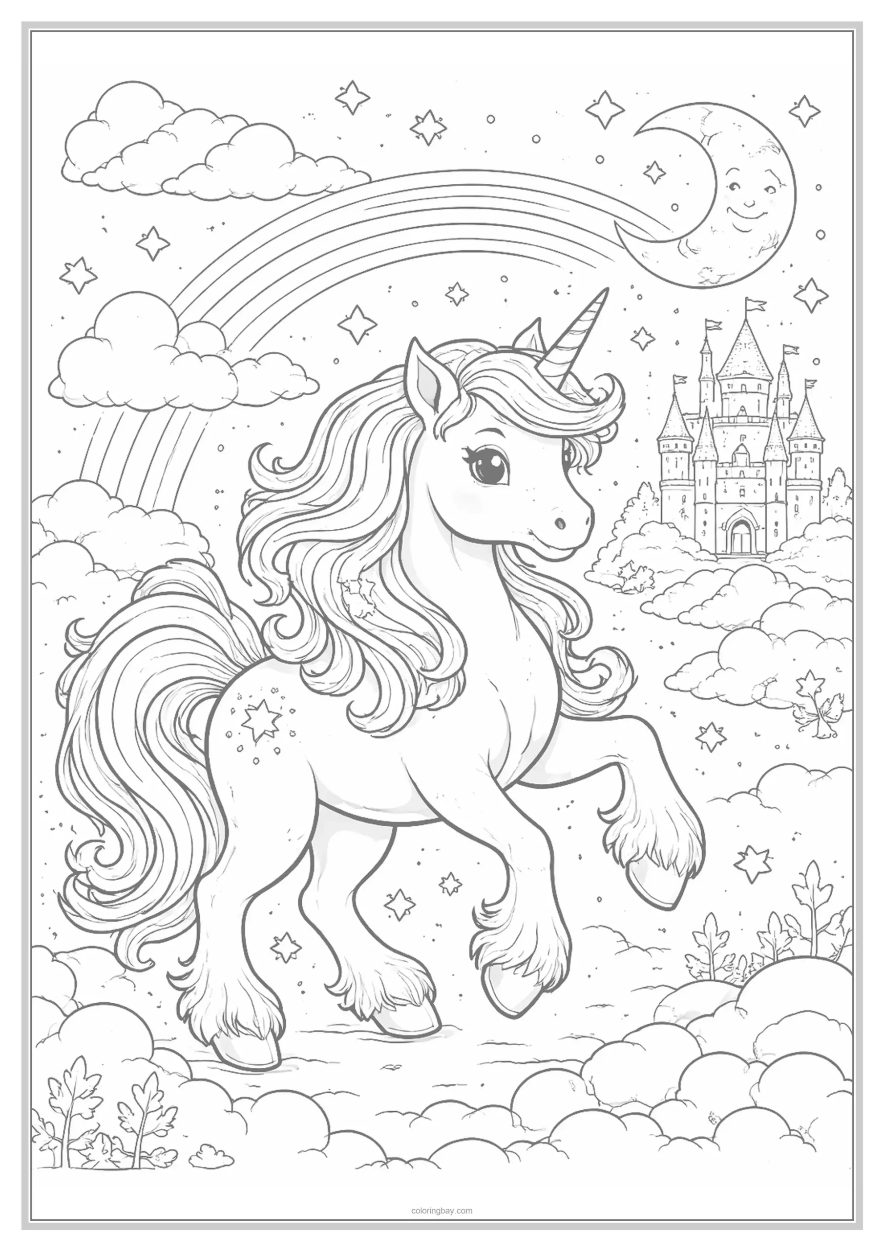unicorn coloring pages for adult unicorn coloring pages for adult