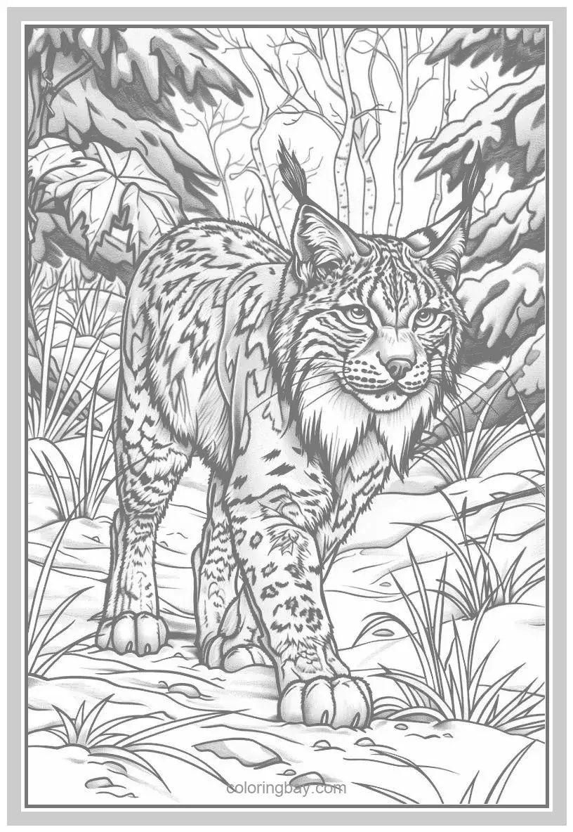 wildcat coloring page to print wildcat coloring page to print