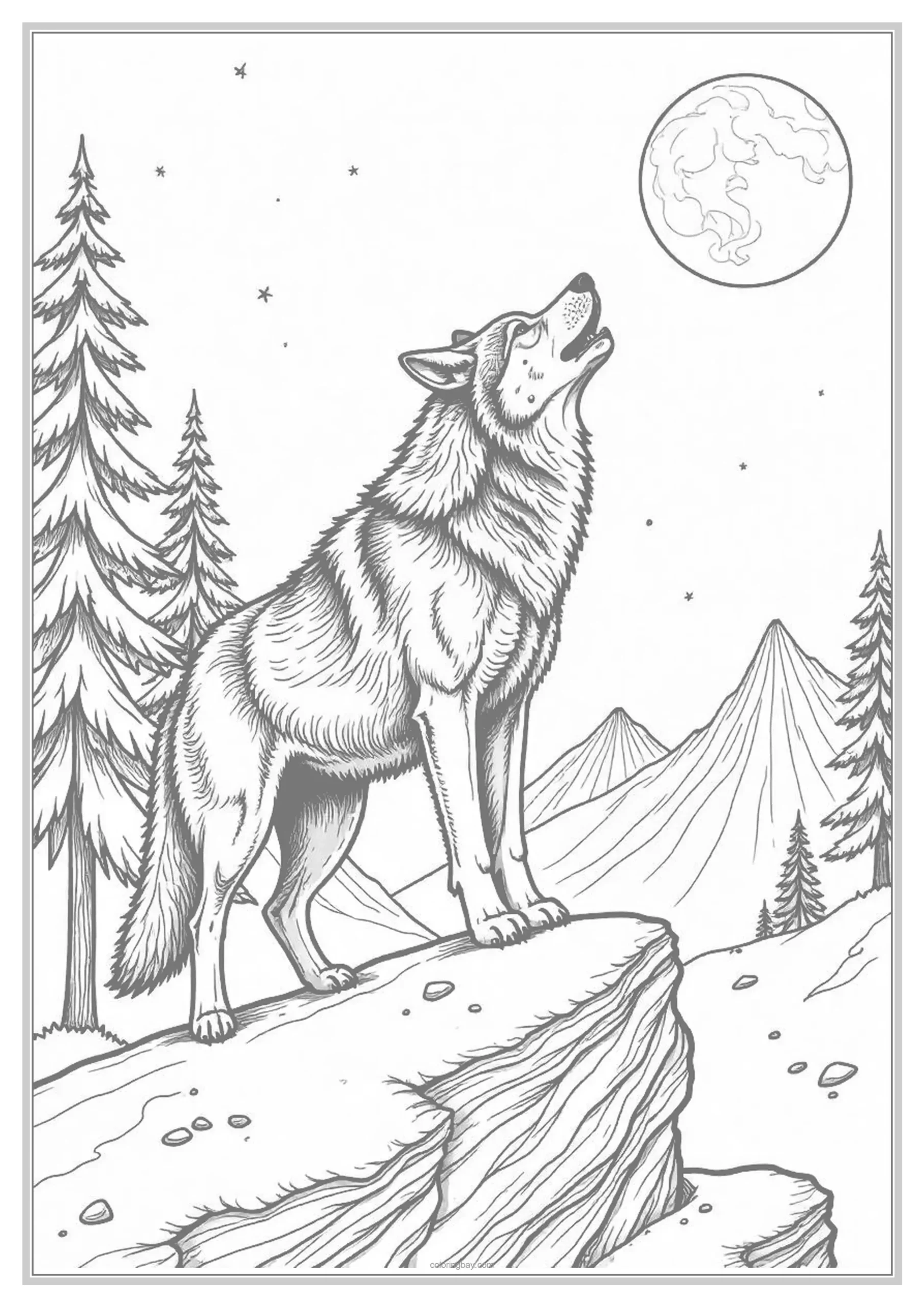 winter wildlife coloring pages winter wildlife coloring pages