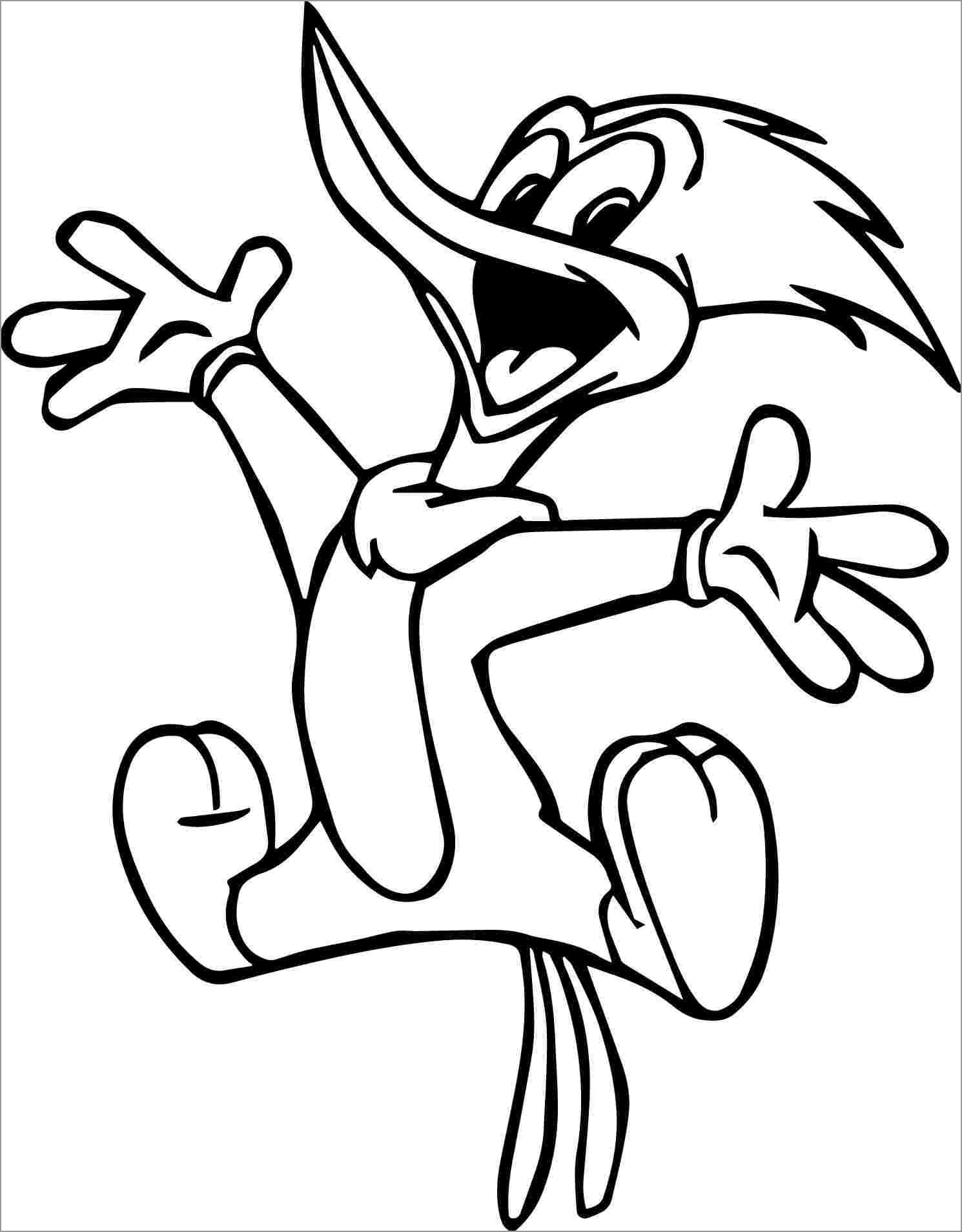 Woody Woodpecker Coloring Pages Free